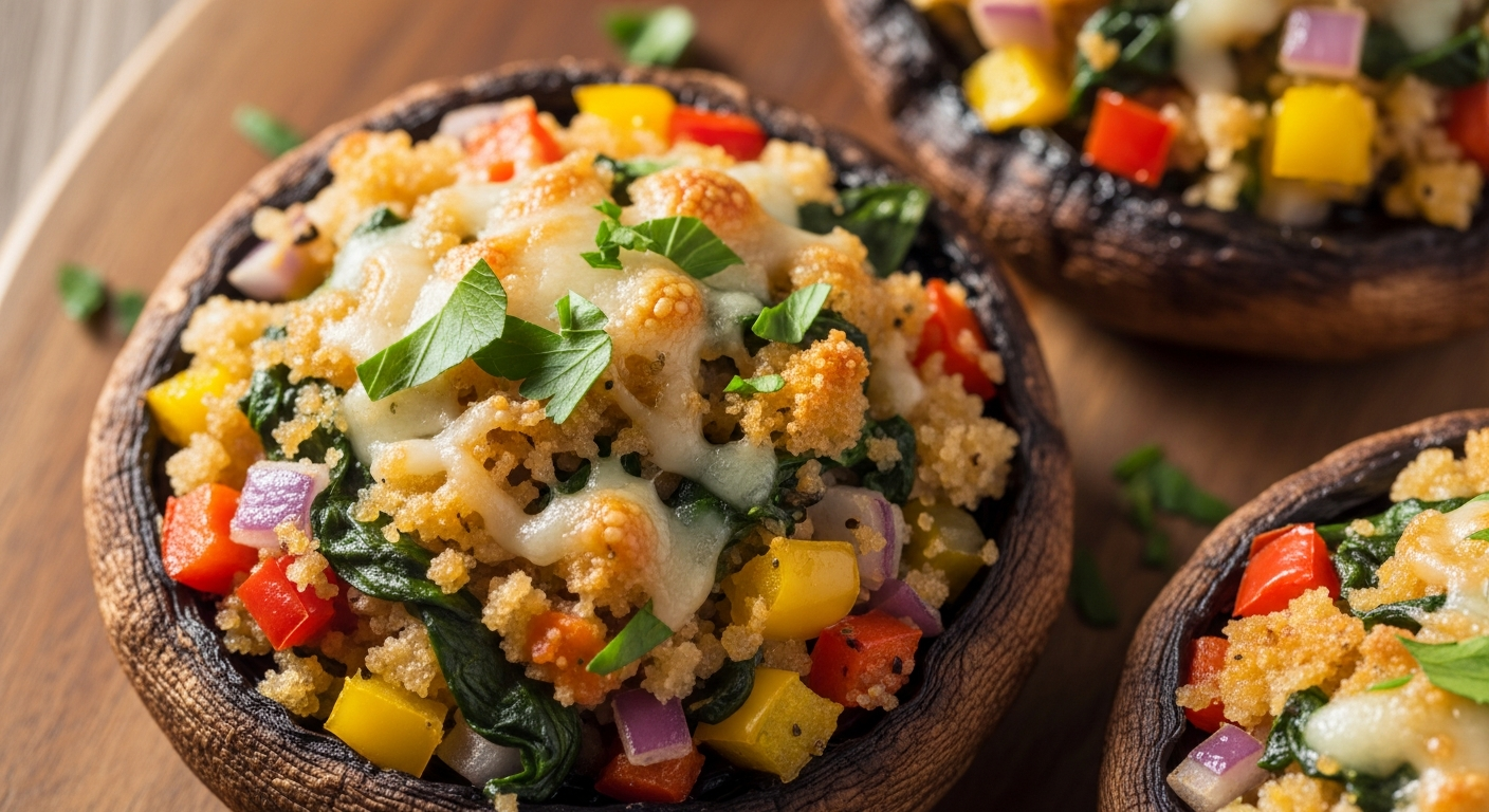 Stuffed Portobello Mushrooms