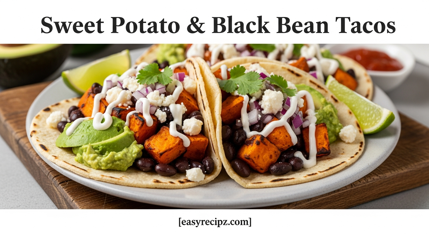 Sweet Potato & Black Bean Tacos
