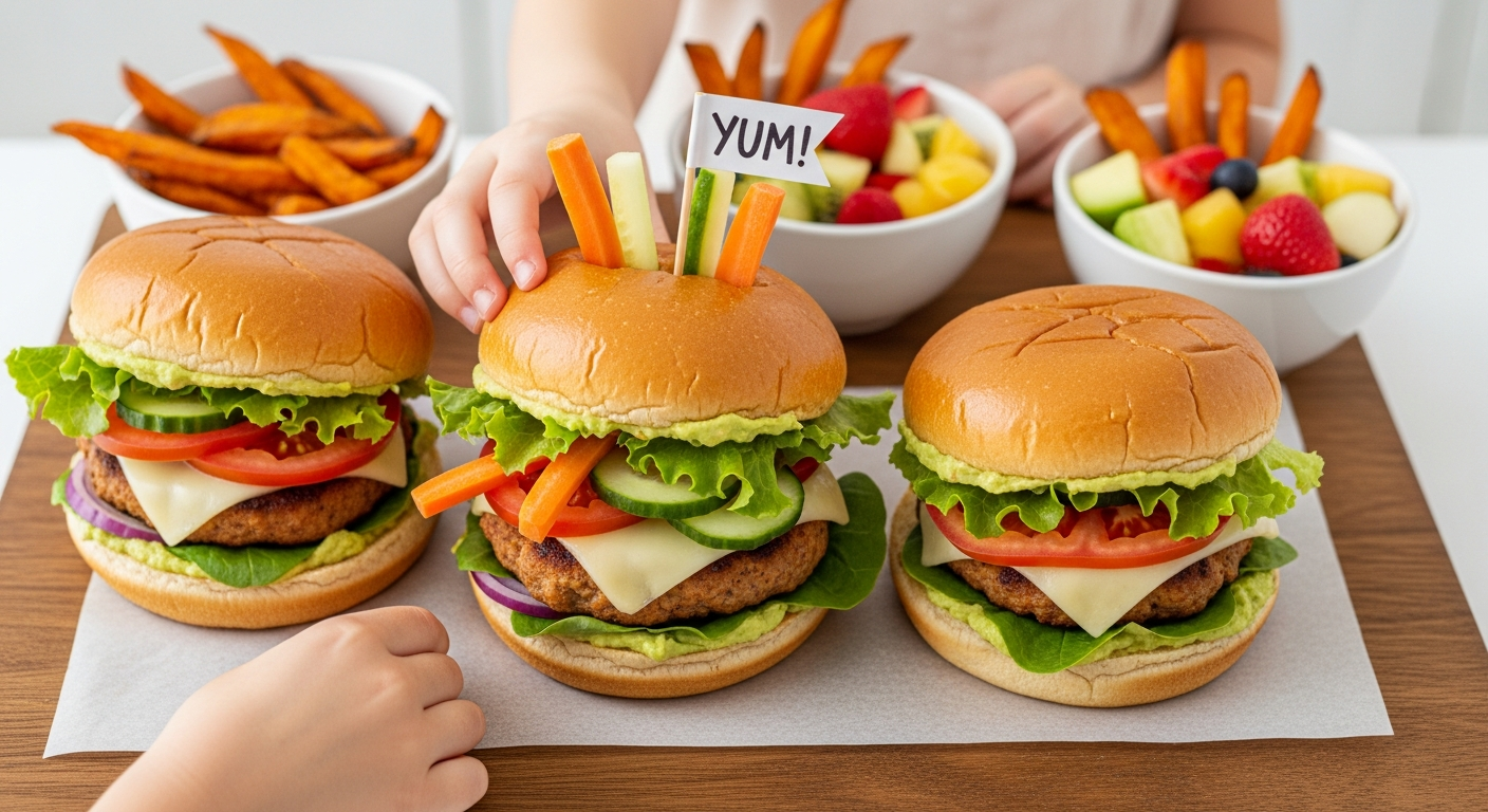 Tasty Turkey Burgers Kids Will Love: Healthy & Easy Recipes