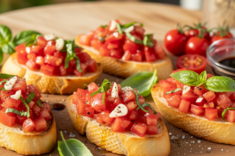 Tomato Basil Bruschetta: A Fresh Twist on Classic Flavor