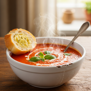 The best Velvety Vegan Creamy Tomato Soup 