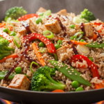 Flavor-Packed Vegan Fried Rice: A Quick, Healthy Delight