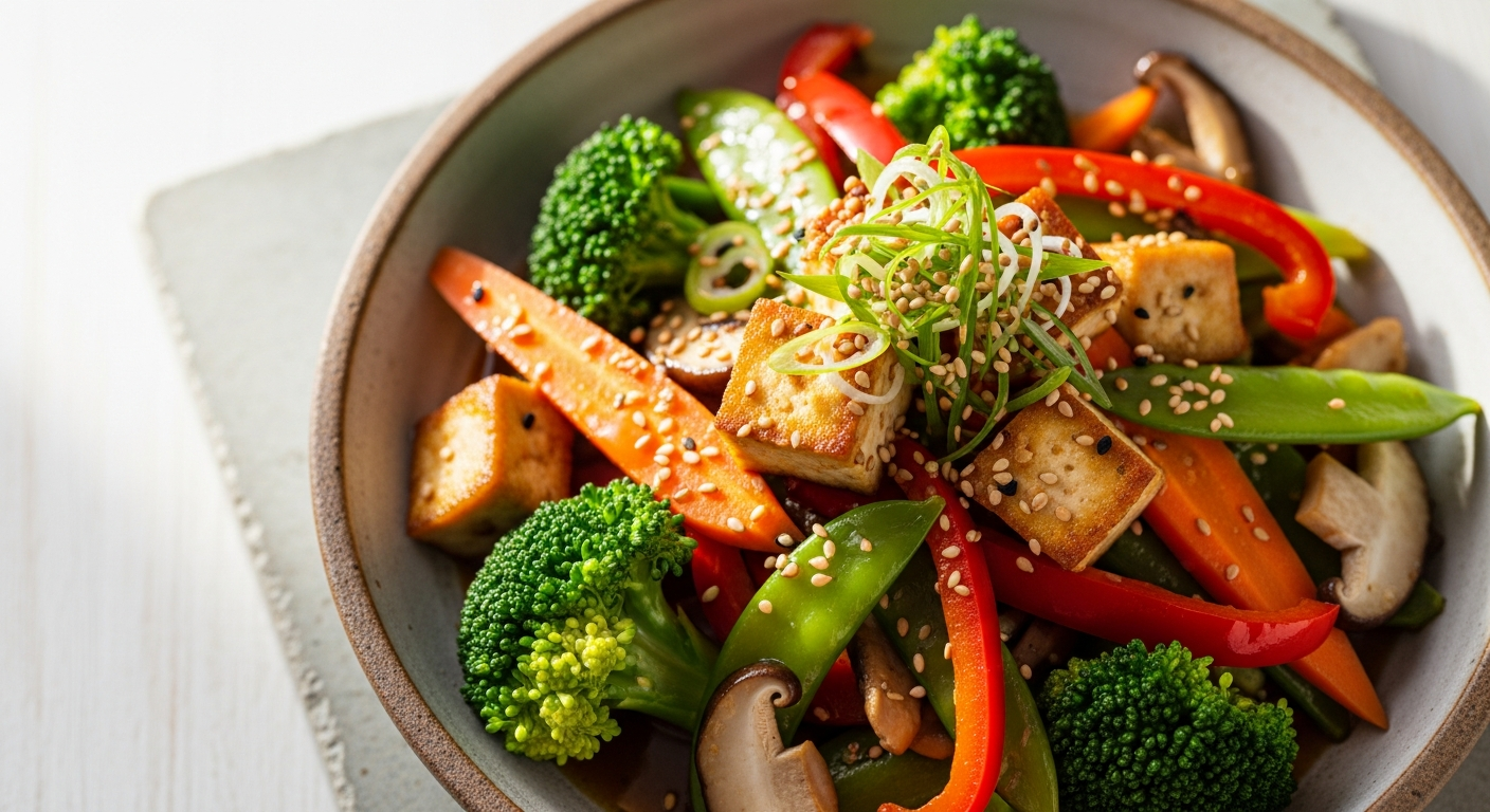 Vibrant Vegan Stir-Fry: Quick, Healthy, and Flavorful Meal