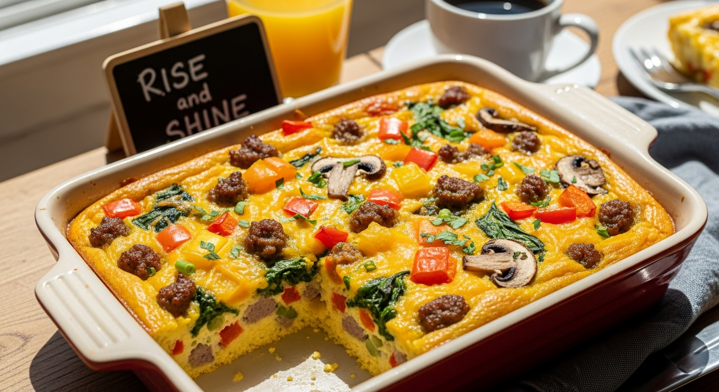 Rise and Shine: Wholesome Low-Carb Breakfast Bake Ideas