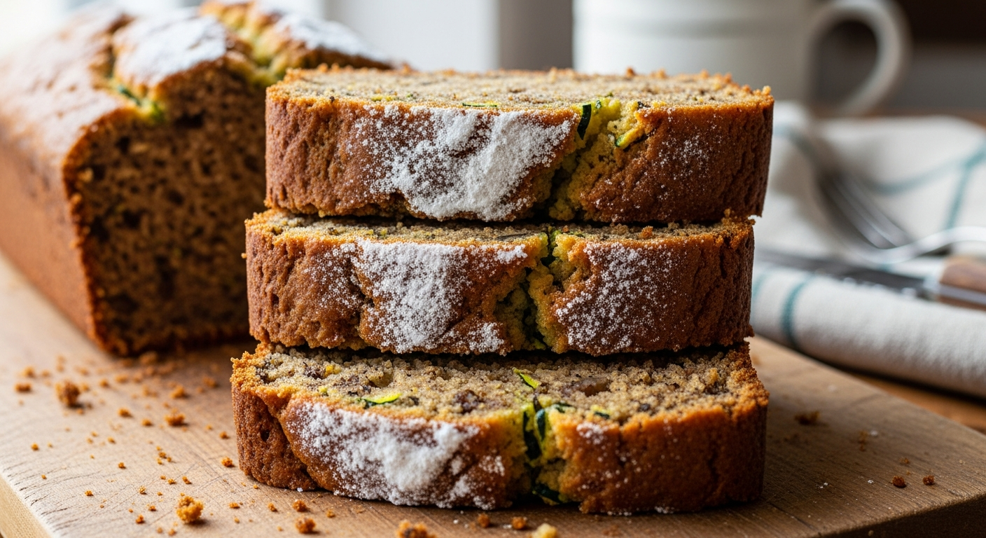 Zucchini Bread Slices: A Moist Twist on Classic Treats