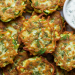 Crispy Zucchini Fritters: A Tasty Twist on Veggie Snacks