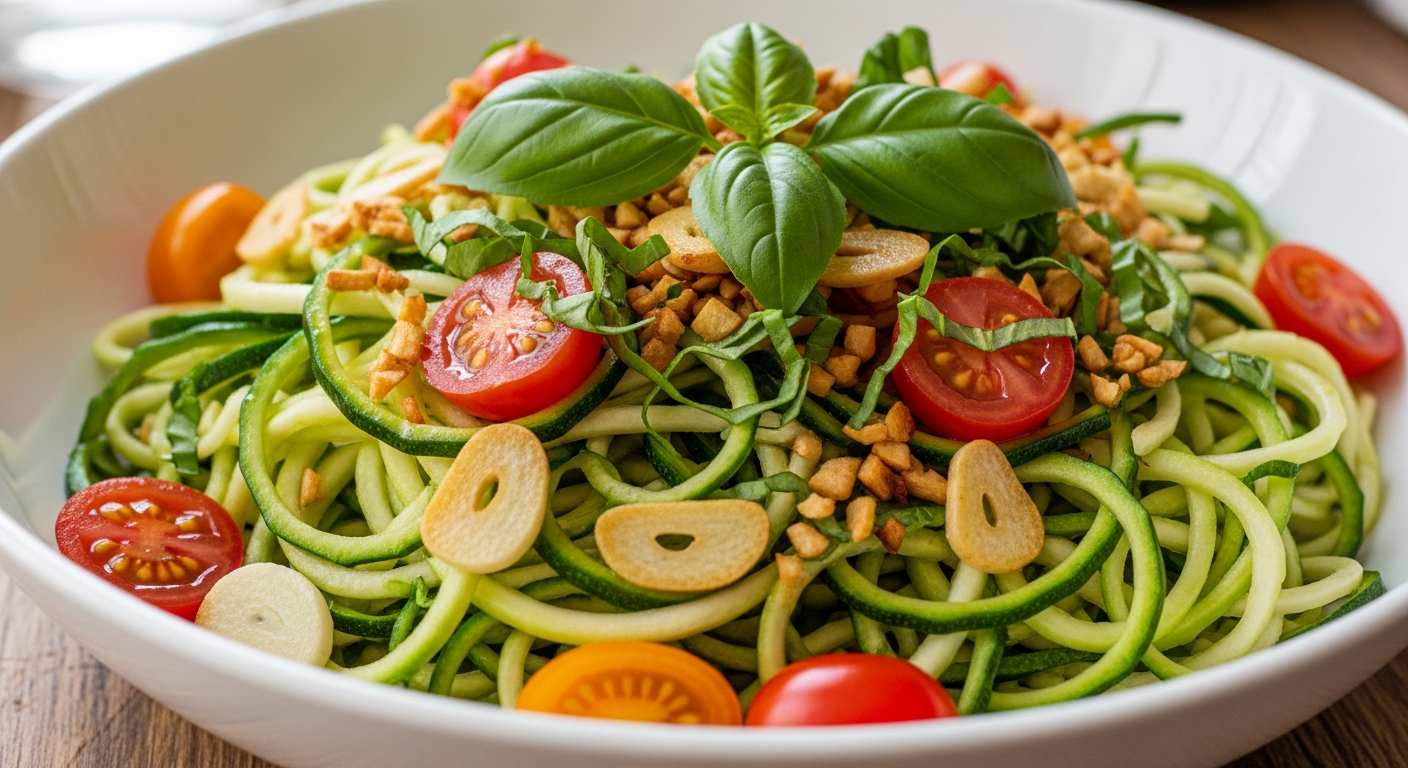 Zucchini Noodles with Garlic: A Fresh, Flavorful Twist