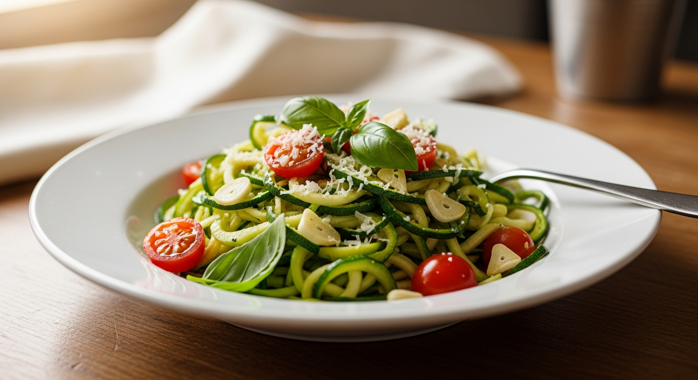 Zucchini Noodles with Garlic: A Fresh, Flavorful Twist