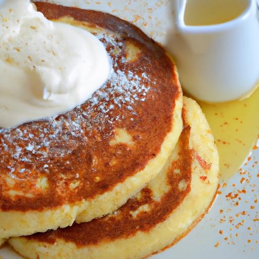Fluffy ‌Cream Cheese Pancakes with ⁣a Hint of Cinnamon Magic
