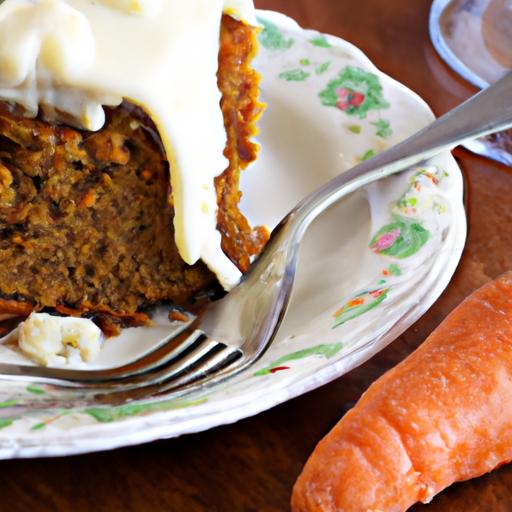 Decadent Carrot Cake with Cream Cheese Frosting delight