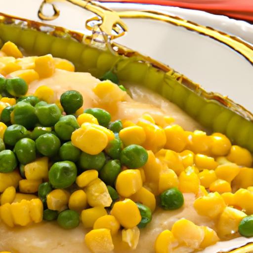 Golden Delight: The Art of Buttered Corn and Peas Perfected