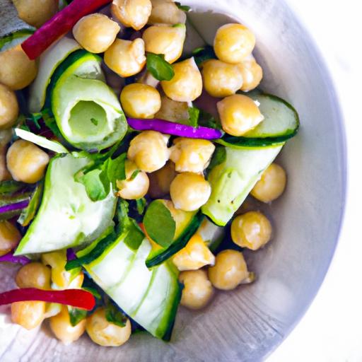 Refreshing Chickpea and Cucumber Salad: A Perfect Summer Mix