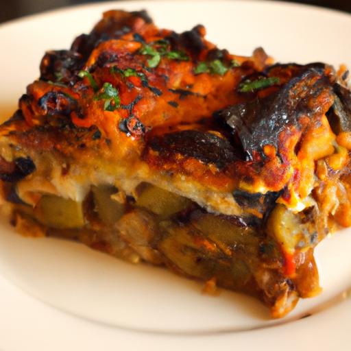 Vibrant Vegan​ Moussaka: A Flavorful Twist on Tradition