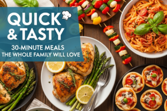 Quick & Tasty: 30-Minute Meals the Whole Family Will Love.