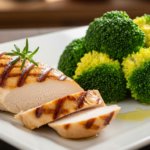 Savor the Balance: Grilled Chicken Breast with Steamed Broccoli