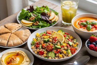 Bright & Balanced: Creative Healthy Vegetarian Lunch Ideas