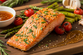 Sweet & Savory Honey Garlic Salmon: A Flavorful Delight