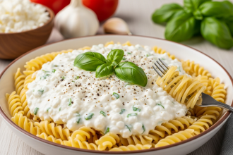 Creamy Cottage Cheese Pasta Sauce: A Healthy Twist Recipe