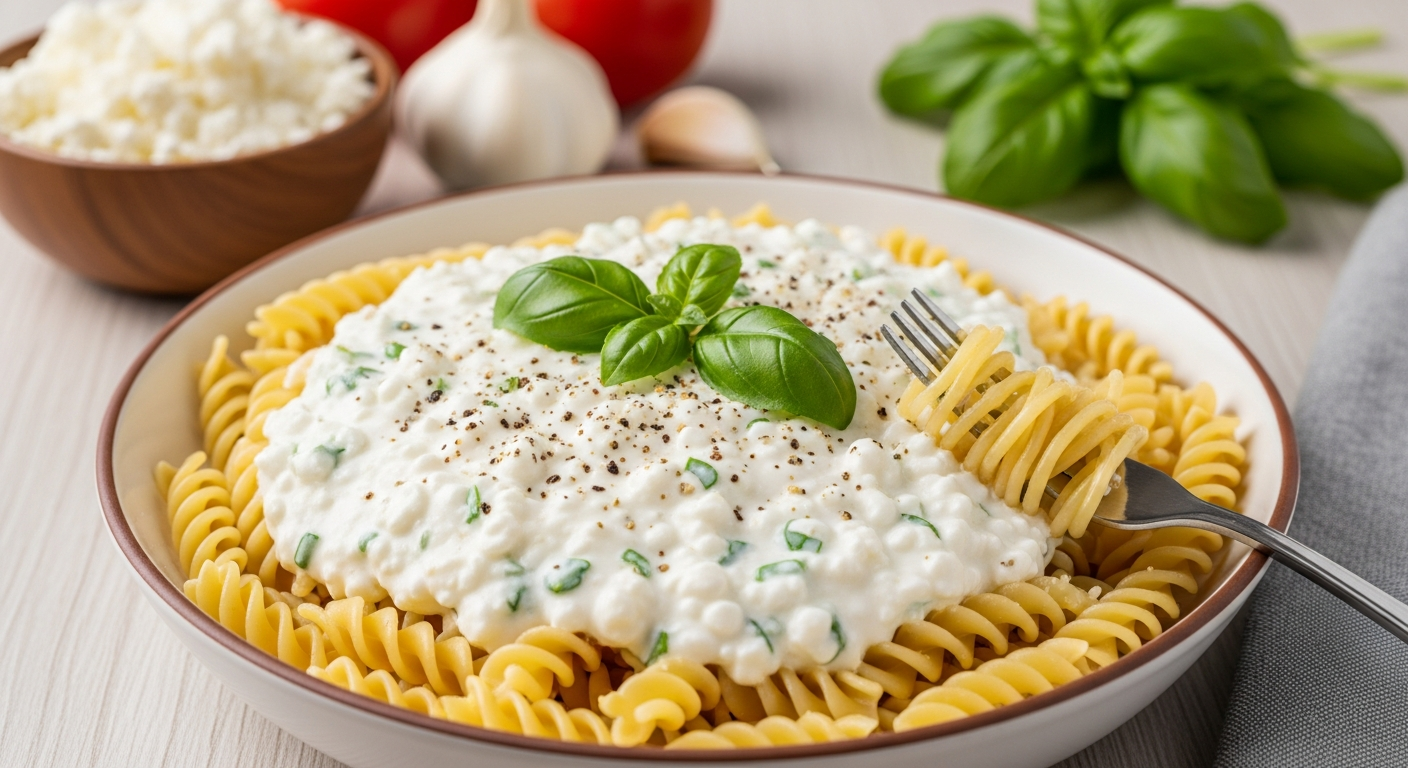 Creamy Cottage Cheese Pasta Sauce: A Healthy Twist Recipe