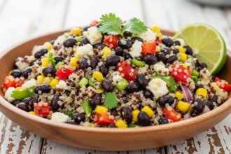 Protein-Packed Quinoa & Black Bean Salad: A Healthy Twist