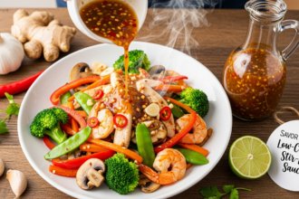 Savor Flavor: Crafting the Perfect Low-Calorie Stir-Fry Sauce.
