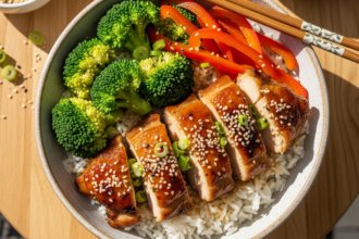 Midday Delight: Crafting the Perfect Teriyaki Chicken Bowl