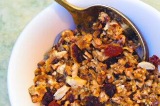 Crunchy Low-Carb Granola: Nuts & Seeds Power Mix