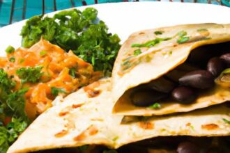 Black Bean Bliss: Crafting Perfect Vegan Quesadillas