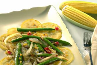 Golden Harmony: The Classic Charm of Buttered Corn & Peas