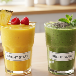 Bright Start: Delicious Low-Calorie Breakfast Smoothies