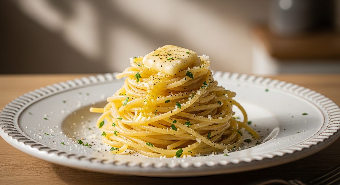 Butter-Kissed Pasta: Simple Elegance in Every Bite