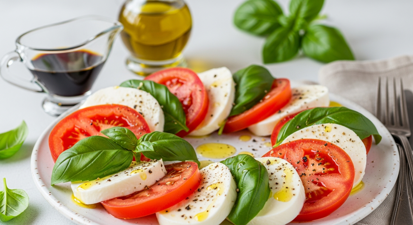Fresh & Simple Caprese Salad Recipe to Brighten Your Plate
