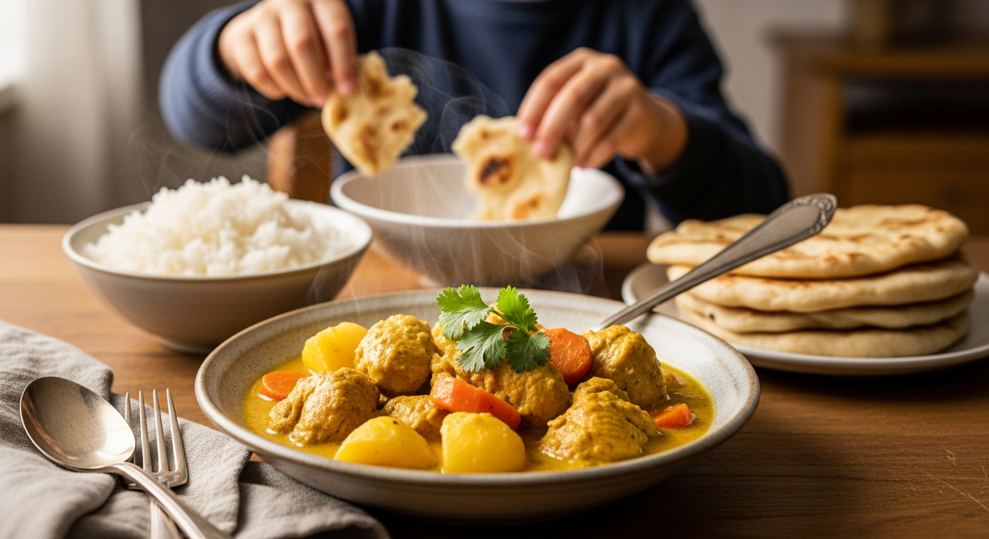 Wholesome Mild Chicken Curry: Perfect Family Comfort Meal