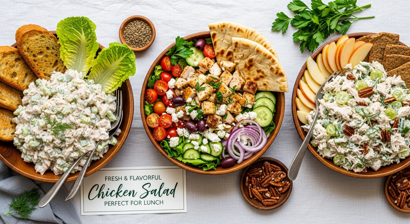 Fresh & Flavorful Chicken Salad Recipes Perfect for Lunch