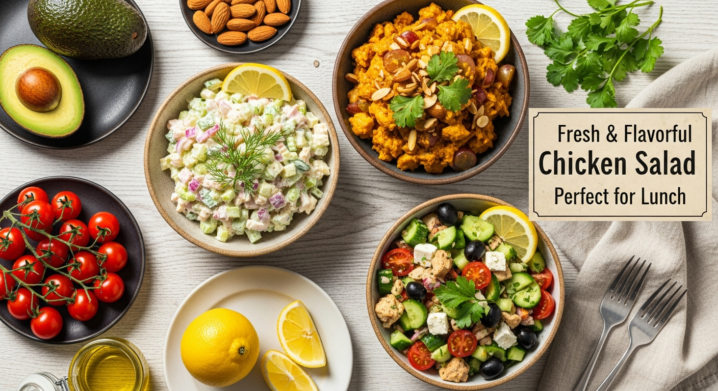 Fresh & Flavorful Chicken Salad Recipes Perfect for Lunch 