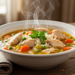 Hearty Chicken and Rice Soup: A Comfort in Every Bowl
