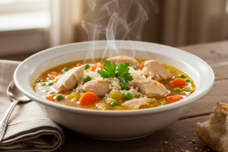 Hearty Chicken and Rice Soup: A Comfort in Every Bowl