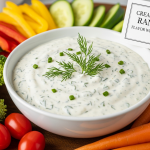 Creamy Healthy Ranch Dip: Flavor Without the Guilt