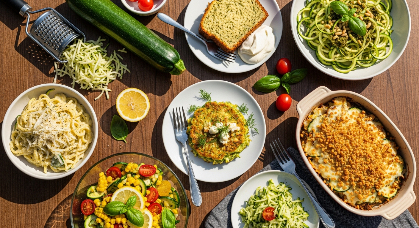 Zesty Creations: Delicious Dishes with Grated Zucchini