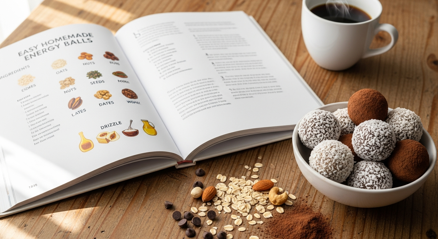 Power Up Your Day: Easy Homemade Energy Balls Recipe