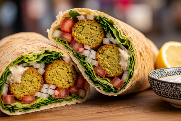 Falafel Wrap Wonders: A Flavorful Middle Eastern Delight