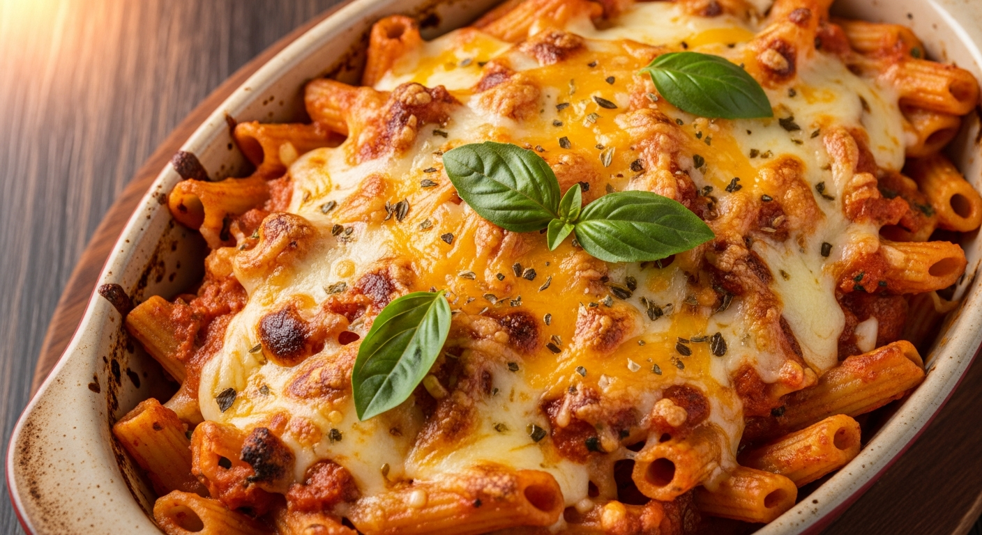 Golden Baked Pasta Delights: A Comfort Food Classic Unveiled