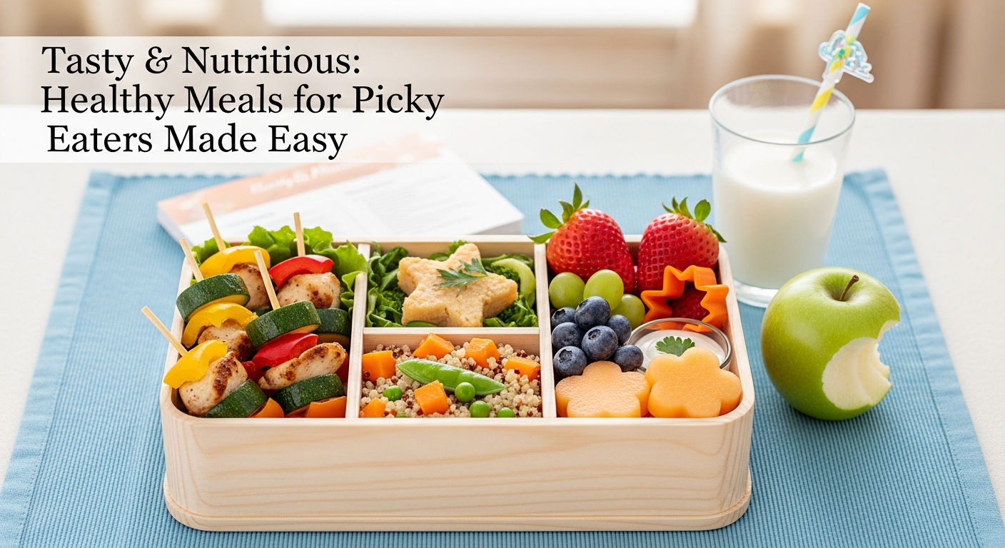 Tasty & Nutritious: Healthy Meals for Picky Eaters Made Easy.
