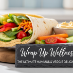Wrap Up Wellness: The Ultimate Hummus & Veggie Delight