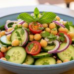 Refreshing Chickpea and Cucumber Salad: A Nutritious Twist
