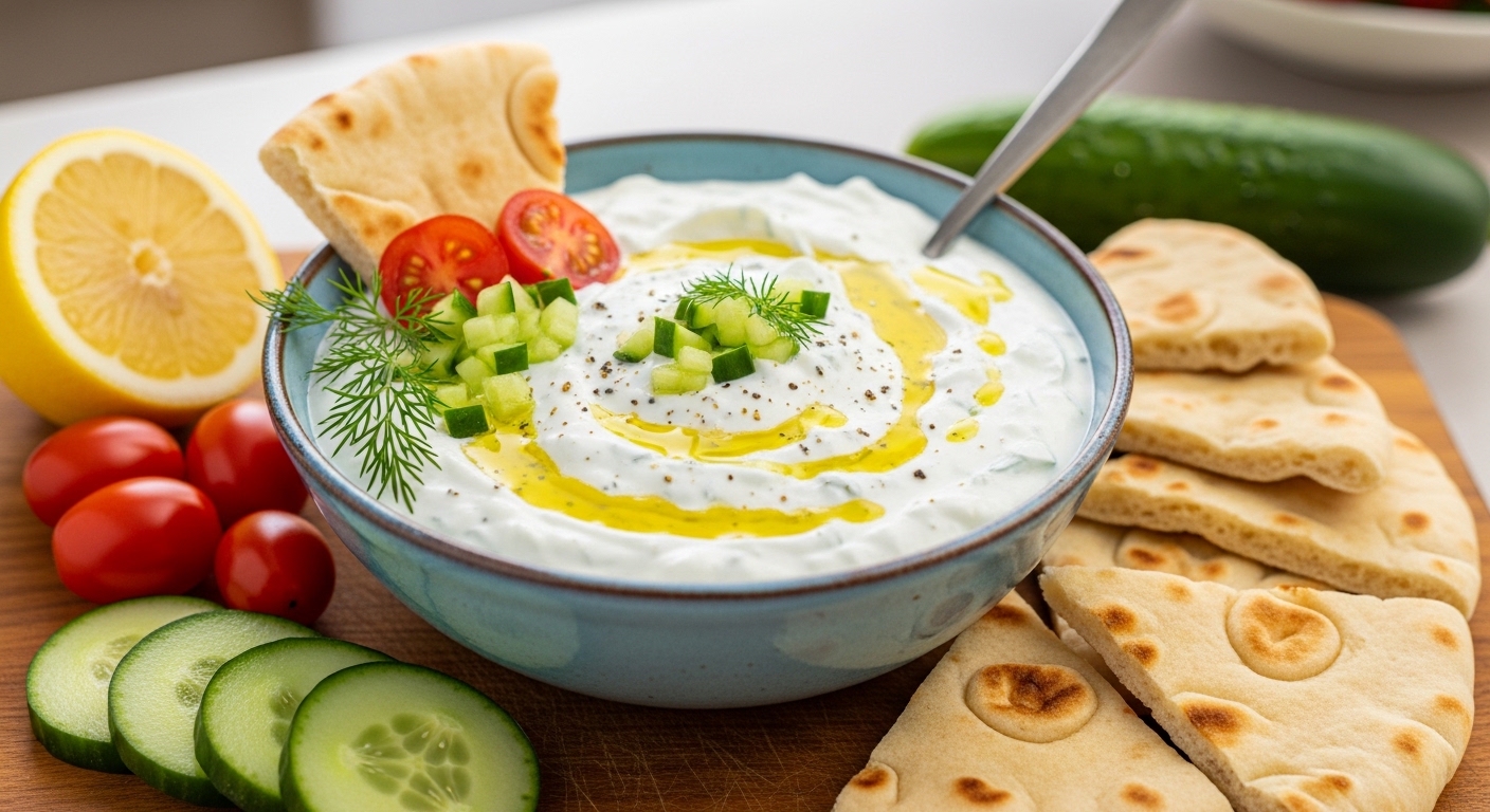 Creamy Homemade Tzatziki Sauce: A Fresh Greek Delight
