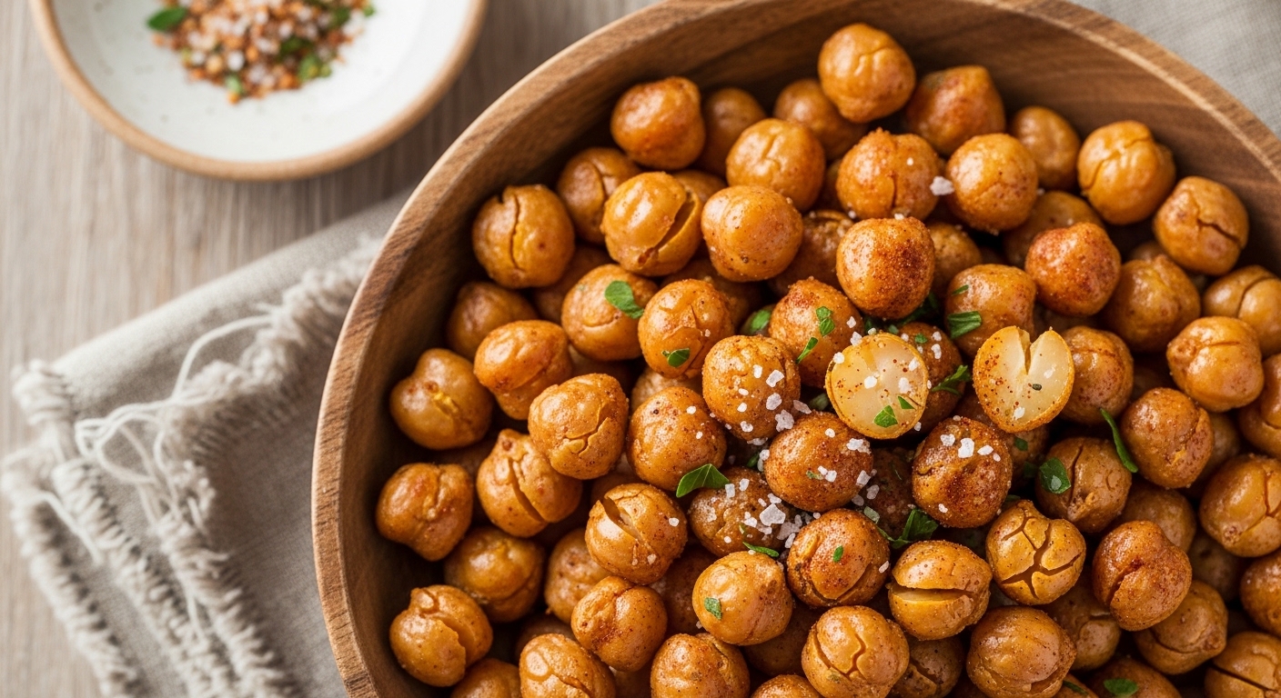 Crunchy Roasted Chickpeas: A Healthy Snack Reinvented