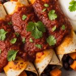 Hearty Sweet Potato Black Bean Enchiladas: A Flavorful Twist