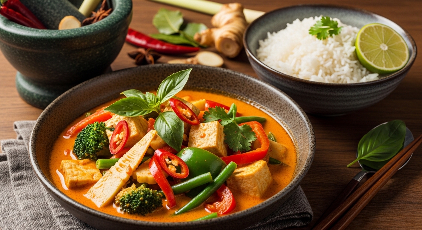 Flavorful Vegan Thai Curry Recipe to Spice Up Dinner