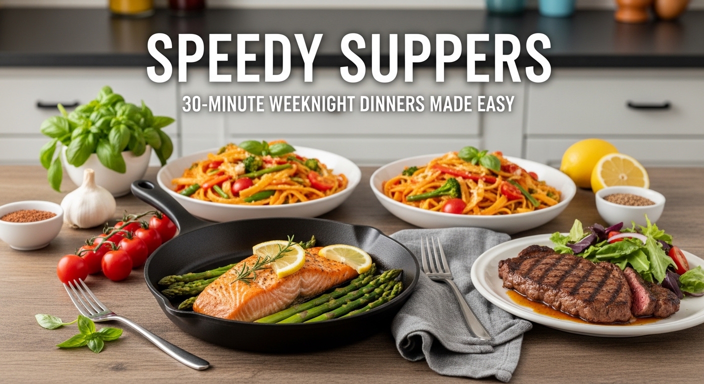 Speedy Suppers: 30-Minute Weeknight Dinners Made Easy